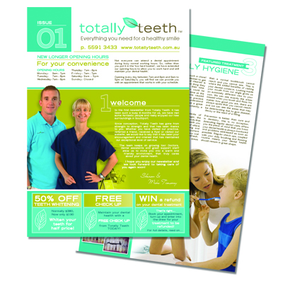 Educational Brochure Dental Printing